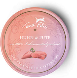 Produktbild von Terra Felis 12x80g Huhn und Pute