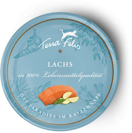 Produktbild von Terra Felis 12x80g Lachs Monoprotein