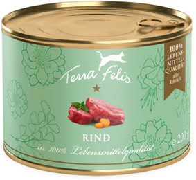 Produktbild von Terra Felis 200g Rind Monoprotein
