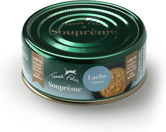 Produktbild von Terra Felis Souprème Lachs 12x70g