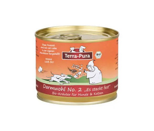 Produktbild von Terra-Pura Bio Nassfutter Darmwohl No 2 80g