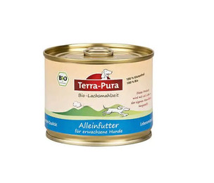 Produktbild von Terra-Pura Bio Nassfutter Lachsmahlzeit (Hund) - 800g