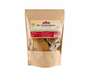 Produktbild von Terra-Pura Bio Snack Rindersehnen Hunde 500g