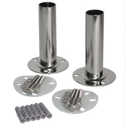 Produktbild von Terrarien-Substrat Befestigung Pooleiter Leiterendstücke Set V2A