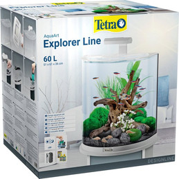 Produktbild von Tetra AquaArt Explorer LED Aquarium 60L weiß - 60 l