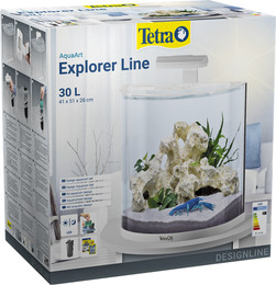 Produktbild von Tetra AquaArt Explorer Line Halfmoon Komplett-Set 30l - 30 l