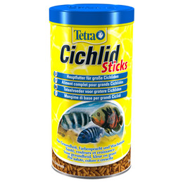 Produktbild von Tetra Cichlid Sticks Fischfutter für große Cichliden - 1 l