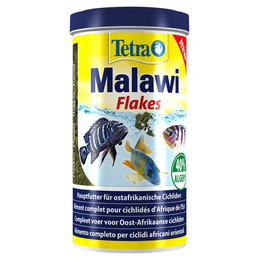 Produktbild von Tetra Malawi Flakes Fischfutter für pflanzenfressende Cichliden - 1 l