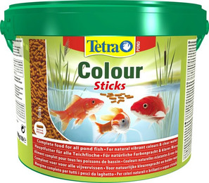 Produktbild von Tetra Pond Color Sticks Teichfischfutter Sparpaket 2 x 10 Liter