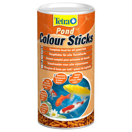 Produktbild von Tetra Pond Colour Sticks Fischfutter für Teichfische - 4 l