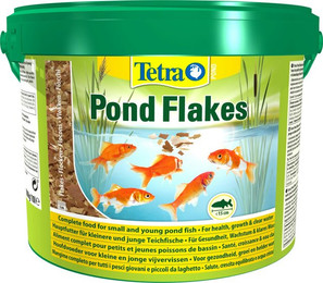 Produktbild von Tetra Pond Flakes Teichfischfutter Sparpaket 2 x 10 Liter