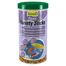 Produktbild von Tetra Pond Variety Sticks Fischfutter-Mix für Teichfische - 1 l