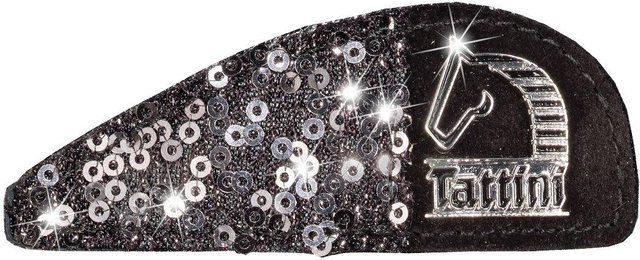 Produktbild von Textilpatch aus Wildleder mit Glitzer Tattini