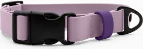 THE DOG IDEA Biothane Halsband Lavendel Klickverschluss S – Bild 1 von 3