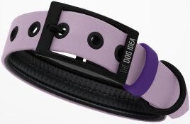 THE DOG IDEA Biothane Halsband Lavendel violett L – Bild 1 von 3