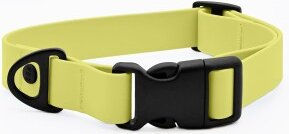 THE DOG IDEA Biothane Halsband mit Klickverschluss Butteryellow L – Bild 1 von 3