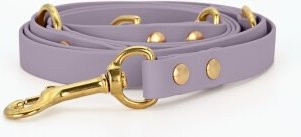 Produktbild von THE DOG IDEA Biothane Hundeleine Gold Lavendel