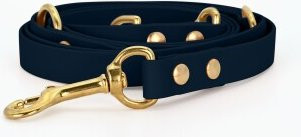 Produktbild von THE DOG IDEA Biothane Hundeleine Gold Navy