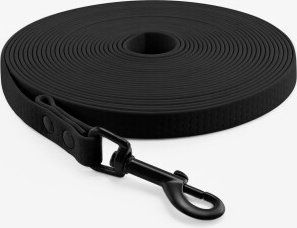 THE DOG IDEA Schleppleine Schwarz 7 m - 7 m – Bild 1 von 3