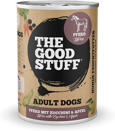 Produktbild von The Goodstuff Adult 800 Gramm Hundenassfutter 6 x 800 Gramm Horse und Zucchini