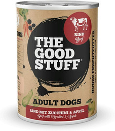 Produktbild von The Goodstuff Adult 800 Gramm Hundenassfutter Sparpaket 12 x 800 Gramm Beef und Zucchini
