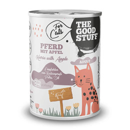 Produktbild von THE GOODSTUFF Pferd mit Apfel Adult Katzenfutter - 6 x 400 g