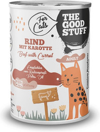 Produktbild von The Goodstuff Rind & Karotte Adult Katzen Nassfutter - 6 x 400 g