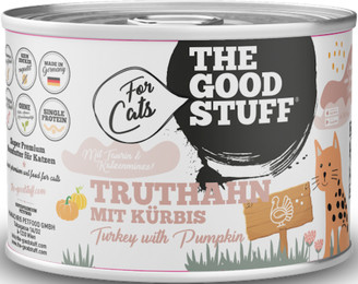 Produktbild von The Goodstuff Sparpaket 12 x 200g Truthahn mit Kürbis