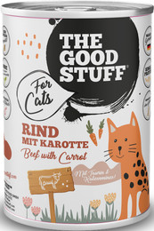 Produktbild von The Goodstuff Sparpaket 12 x 400g Rind & Karotte Adult