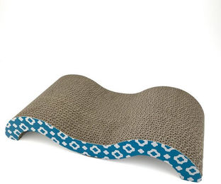 Thempa Kratzpappe Thempa Kratzpappe für Katzen Wave mit Katzenminze – Bild 1 von 3