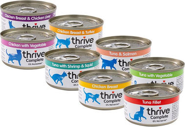 Thrive Complete Katzenfutter - Chicken Breast & Chicken Liver - 12 x 75 g – Bild 1 von 5