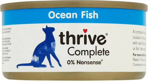 Produktbild von Thrive Complete Meeresfisch Nassfutter für Katzen - 6 x 75 g