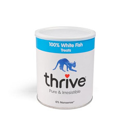Produktbild von Thrive Katze 100% Weißer Fisch Snacks MaxiTube - 110 g