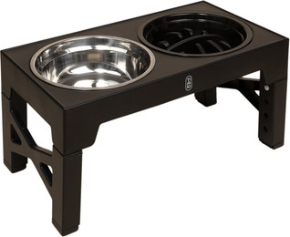 Produktbild von TIAKI 4-fach höhenverstellbarer Doppelnapf - 1,2 l