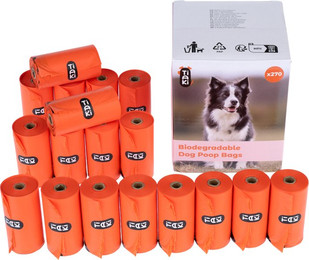 Produktbild von TIAKI Biologisch abbaubare Hundekotbeutel - 18 x 15 Stk.