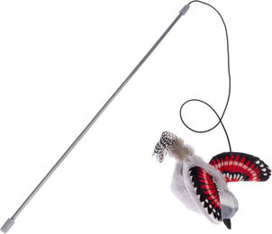 Produktbild von TIAKI Elektronische Katzenangel Mauerläufer mit Federn - 1 Stück