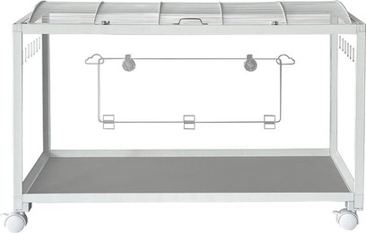 Produktbild von TIAKI Hamstergehege, weiß - L 96 x B 47 x H 62 cm