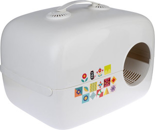 Produktbild von TIAKI Haubentoilette Rex weiß