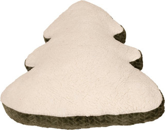 Produktbild von TIAKI Hundebett Tannenbaum - ca. L 70 x B 70 x H 18 cm