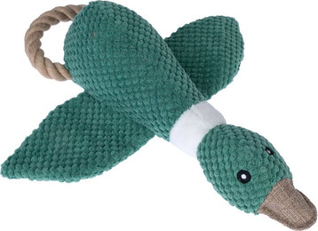 Produktbild von TIAKI Hundespielzeug Ente mit Seil