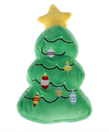 Produktbild von TIAKI Hundespielzeug Weihnachtsbaum - L 20 x B 11 x H 3 cm
