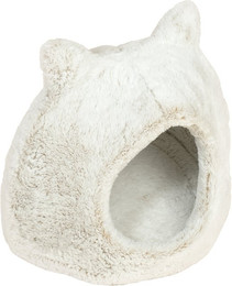 Produktbild von TIAKI Katzenhöhle Kuschelbär - ca. Ø 43 x H 42 cm