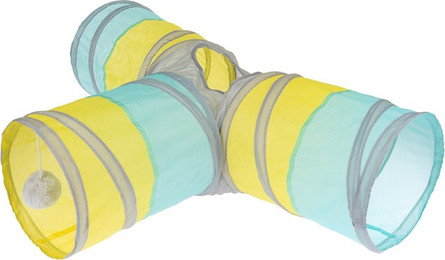 Produktbild von TIAKI Katzentunnel Rakete in T-Form