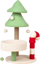 Produktbild von TIAKI Kratzbaum Zuckerstange - weiß / rot / grün