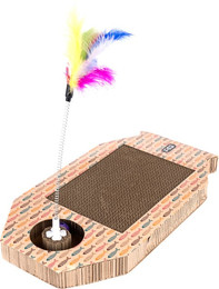 Produktbild von TIAKI Kratzbrett Fisch mit Kugelbahn