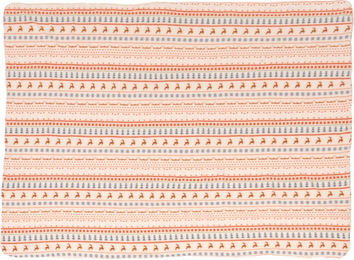 Produktbild von TIAKI Kuscheldecke mit nordischem Wintermuster - Größe L: L 200 x B 150 cm