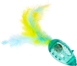 Produktbild von TIAKI Maus mit Katzenminzeball und Federn - 1 Stück