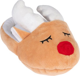 Produktbild von TIAKI Plüsch-Hausschuh Rentier - L 20 x B 11 x H 6 cm