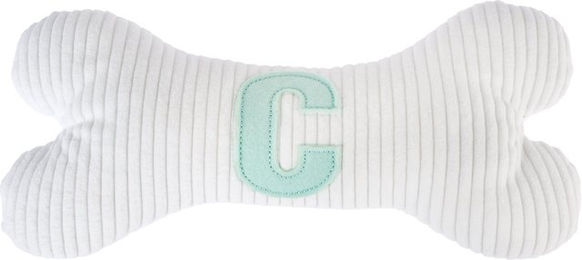 Produktbild von TIAKI Plüschknochen mit Initiale C