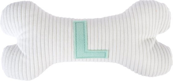 Produktbild von TIAKI Plüschknochen mit Initiale L